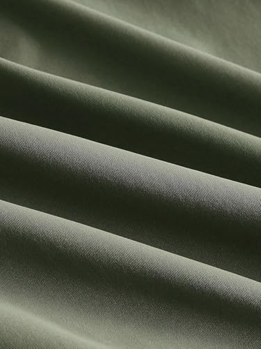 Women's Flowy Trendy Skirt Solid Color Drawstring Waist Cargo Skirt3