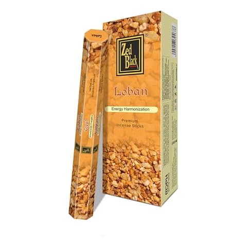 ZED BLACK Z011 Loban Incense Sticks, 20 Sticks x 6 Packs Cover