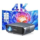 Daylight Projector 4K Official Google TV with High Brightness 2400 ANSI Smart Home Theater WiFi and Bluetooth, ToF Auto Focus, 38W Speaker Dolby,HDR10 HDMI ARC for Outdoor Movie Projector