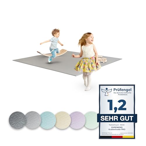 Ehrenkind® Krabbelmatte PRO | Extra dick und Soft | Made in...
