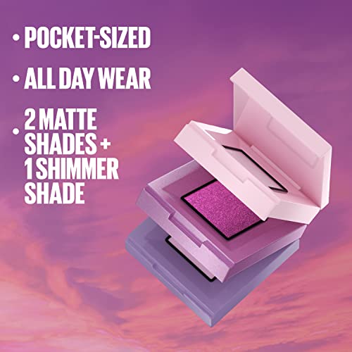 Maybelline New York Shadow Blocks Shadow Blocks Eyeshadow Palette, Stacked Eye Shadow Trio, Broadway & Prince St, 0.08 Oz #TOP2