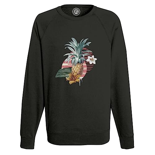 Sweat shirt homme botanique d&rsquo;une finition premium et motifs jungle