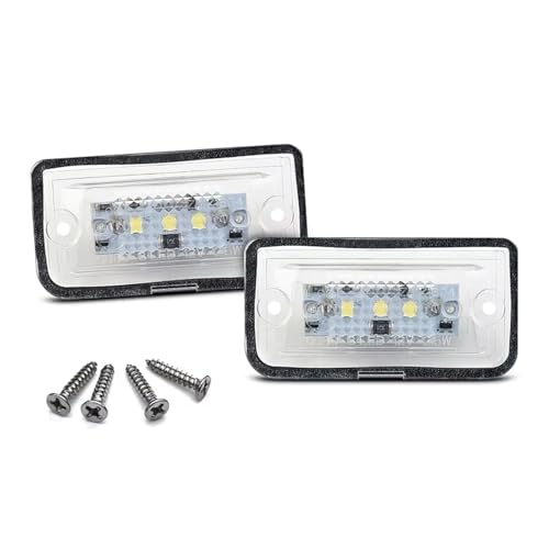Luz matrícula LED sin error sistema Canbus Benz Clase C CLK SL 5