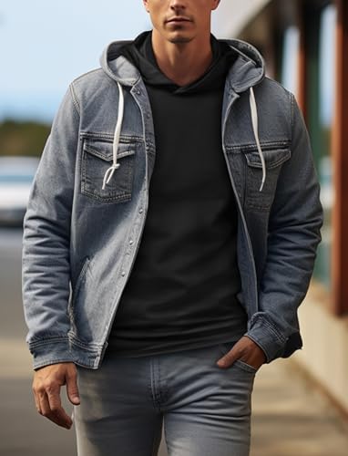 Zengjo Mens Pullover Hoodie Athletic Lightweight Hooded Workout Sweatshirt Moisture Wicking2