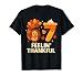 67 Meme Thanksgiving Turkey Day Funny Holiday Six Seven Gift T-Shirt