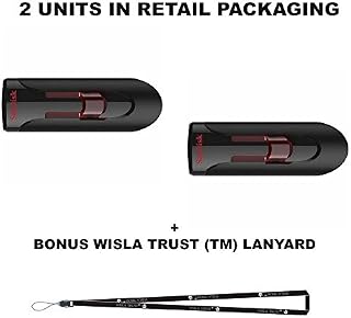 SanDisk Cruzer Glide 16GB (2 Pack) SDCZ600-016G USB 3.0 Flash Drive Jump Drive
