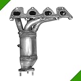 Katalysator Kat für Seat Cordoba Ibiza Leon Skoda Fabia Roomster Vw Caddy Golf 5 Plus Polo 1,4i 16V Bj ab 2006 Ps 80 bis 86 Kat Schrägheck Limousine Kombi Hochdachkombi Kasten Steilheck