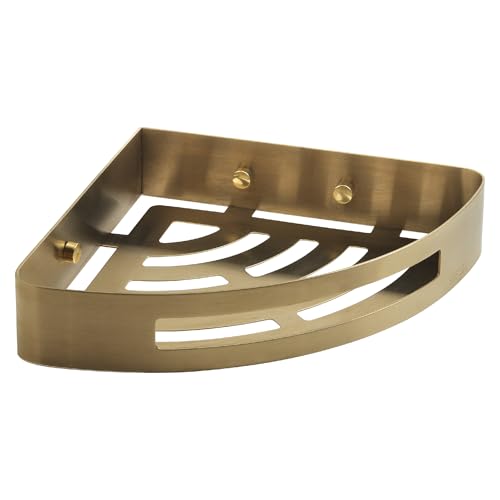 Gedy Nerva Porte-objets d'angle Or mat pour rituel bien-être - 2