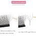 4D W Shaped Lashes Premade Volume Fans Russian 4D Lash Easy Blooming Eyelashes Extension 8-12mm Black Lash Makeup Lashes Supplies (12mm, 4D W-Shape-B-0.05)