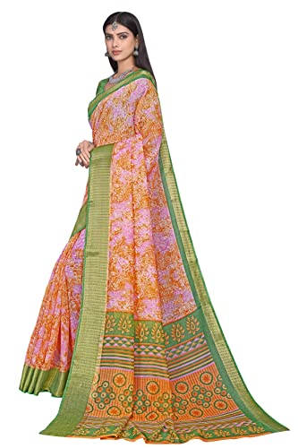 Image of Glory Sarees Women's Cotto Silk Saree With Blouse Piece (Fashion104 Parent)