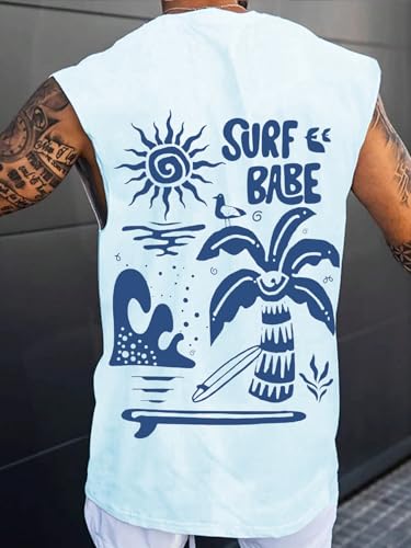 Image of RodZen Mens Polyester Tank Tops Sleeveless Round Neck T-Shirt for Gym, Running and Outdoor