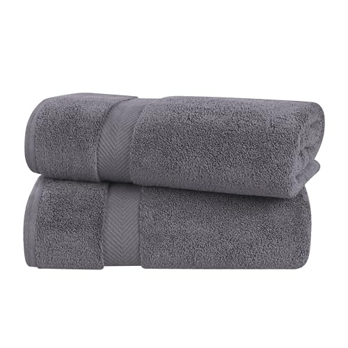 Superior - Kollektion, superweiches und saugfähiges Handtuchset, Baumwolle, grau, 3-teilig – Ansicht 1