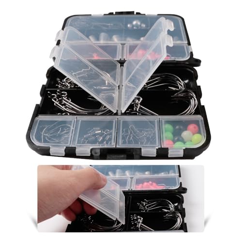Set de pesca 148 piezas con accesorios y caja organizadora miniatura 5