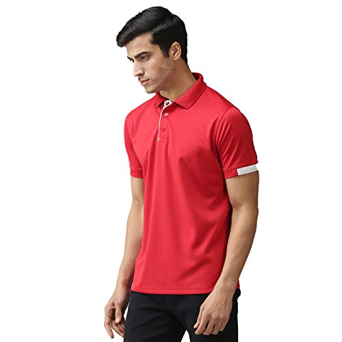 Image of EPPE Polo Collar T-Shirt for Men | Polyester Half Sleeve Stylish Casual Wear | Regular & Dry Fit | Summer Tee.