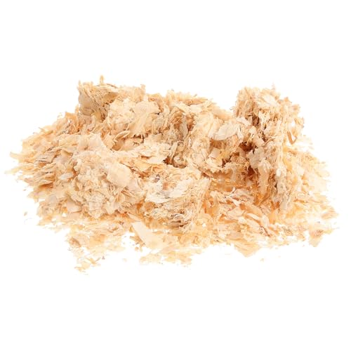 HINTRMENT Virutas de Madera para Jaula de Hámster Absorbente de Olores Cama y Duradera para Roedores Pequeños y Conejos Serrín sin Polvo para Nidos Cómodos y Saludables
