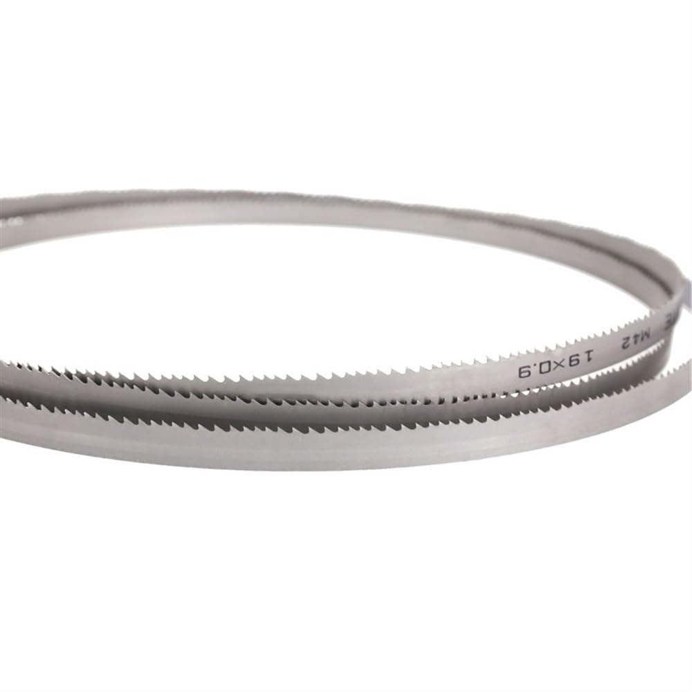Brzeszczot do piły taśmowej, Brzeszczoty do pił taśmowych do metalu 4-10TPI, 93 X 3/4 cala M42 Bimetalowe brzeszczoty do pił taśmowych, brzeszczoty do pił taśmowych HSS do cięcia aluminium miedź mosią