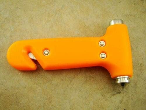 Seatbelt Cutter Compact 3-IN-1 Emergency Hammer - - Window Breaker - Hammer