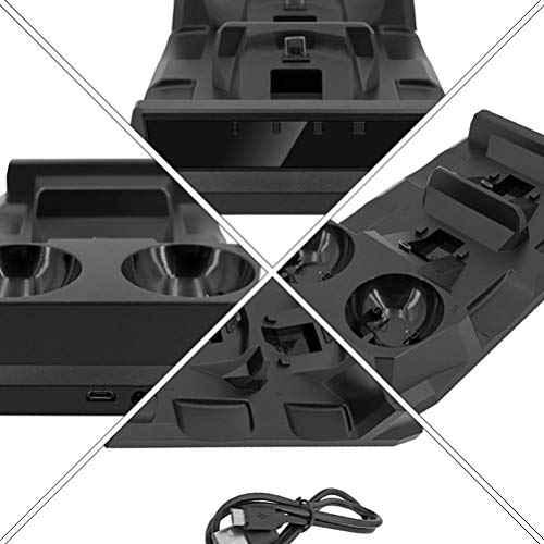 Mobestech Estação de carga de resfriamento multifuncional de prateleira de disco de controladores de