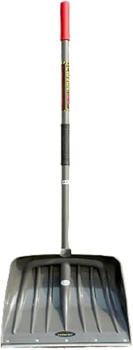 Pala de nieve, pala de nieve, tubo de acero grueso, herramienta ajustable para arado de nieve, para entrada, jardín, coche, Pala de Nieve