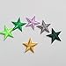 G-RUI 33pc/Set Iron on Assorted Star Embroidered Patches for Clothing Adhesive Badge Decorate Stars Patches Appliques for Backpack Shirts Hats Bags Jeans Clothes Accessories