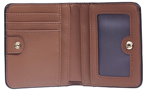image for Toughergun Womens RFID Blocking Small Compact Bifold Luxury Genuine Le