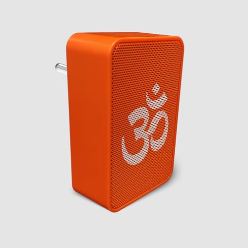Image of Saregama Carvaan Bhakti Plug Play Devotional Music Player - Pre-Loaded with 25 Mantras and Chalisa | Bluetooth Connectivity (Devotional Orange)