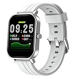 smartwatch blood pressure monitoring ★[Large Battery Capacity And Different Customized Dials]This smart watch has a 180mAh battery, which has a standby time of more than 7 days and a normal use time of about 5-7 days. After the smartwatch is connected to the mobile phone app, the app comes with different dials for you to choose from.