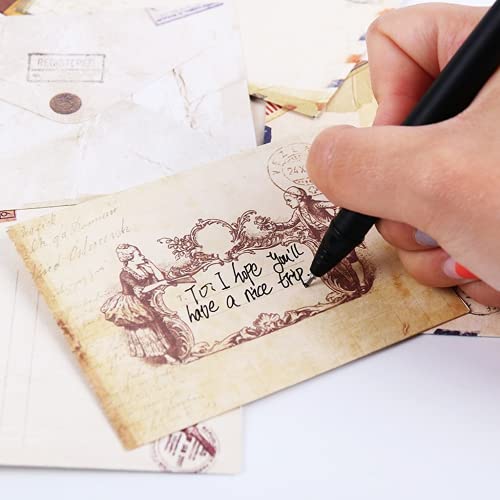 12 Pcs/Lot 12 Designs Vintage Kraft Paper Envelope Cute Mini Envelopes Vintage European Style For Card Scrapbooking Gift #TOP3