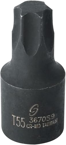 Sunex 3670s9 - Enchufe de impacto interno de estrella T55 de 38 pulgadas
