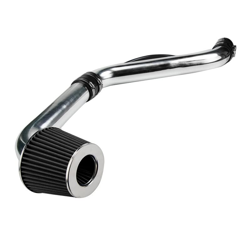 kax air intake kit, 2.75" cold air intake system + heat shield replacement for 1994-1997 accord 2.2l 1998-2002 accord 2.3l 2.75" high flow aluminum (black)