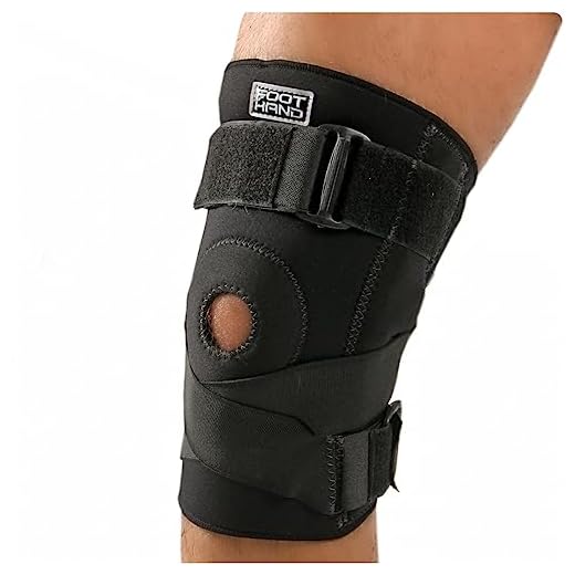 Joelheira Articulada com Cinta Cruzada - Foot Hand (M)