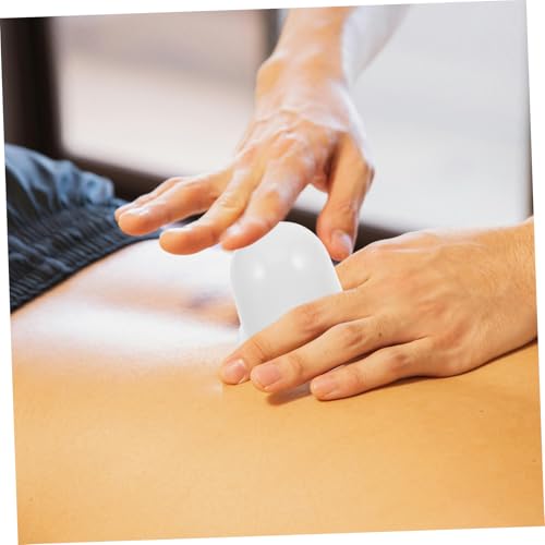 Dispositivo de Ventosas de Silicona 4 piezas para Masaje y Terapia de Cupping por Succión al Vacío para Masajeadora Corporal miniatura 4
