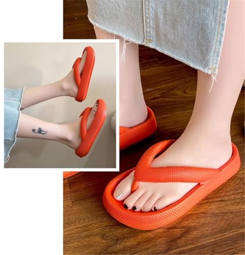 Flip Flops for Women,Soft Non Slip Thick Cloudies Slides Slippers,Unisex Comfy Lightweight Beach Flip Flops3