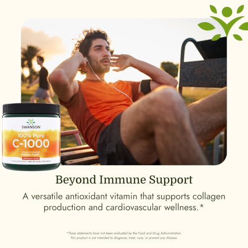 Swanson Vitamin C Pure Ascorbic Acid Powder