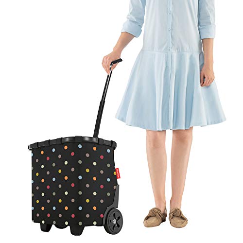 reisenthel carrycruiser 40 Liter Einkaufstrolley + Cover Black dots – Bild 6