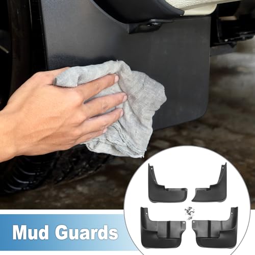 Image of Mud Flap Splash Guard with Mount Accessories Front & Rear Side Mud Guard for Toyota Sienna 2004-2006 (Set of 4)