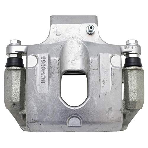 Image of TRQ Front and Rear Brake Caliper Set Zinc Coated Brackets Compatible with 2006-2007 Buick Rainier 2006-2009 Chevrolet Trailblazer Trailblazer EXT 2006-2009 GMC Envoy Envoy XL 2006-2009 Saab 9-7x