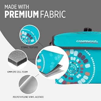 Campingaz Ethnic MiniMaxi Soft Cooler Bag I Keeps The ice up to 7 Hours