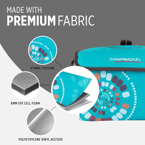 Campingaz Ethnic MiniMaxi Soft Cooler Bag I Keeps The ice up to 7 Hours