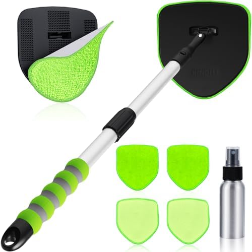 XINDELL Windshield Cleaning Tool, Interior & Inside Car Windshiel...