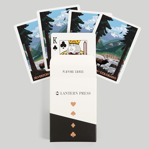 Baraja de Poker Silverton Colorado Elk 52 Cartas miniatura 6