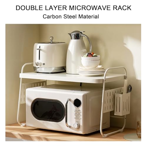 Grille de four à micro-ondes double couche structure trapézoïdale acier 52cm