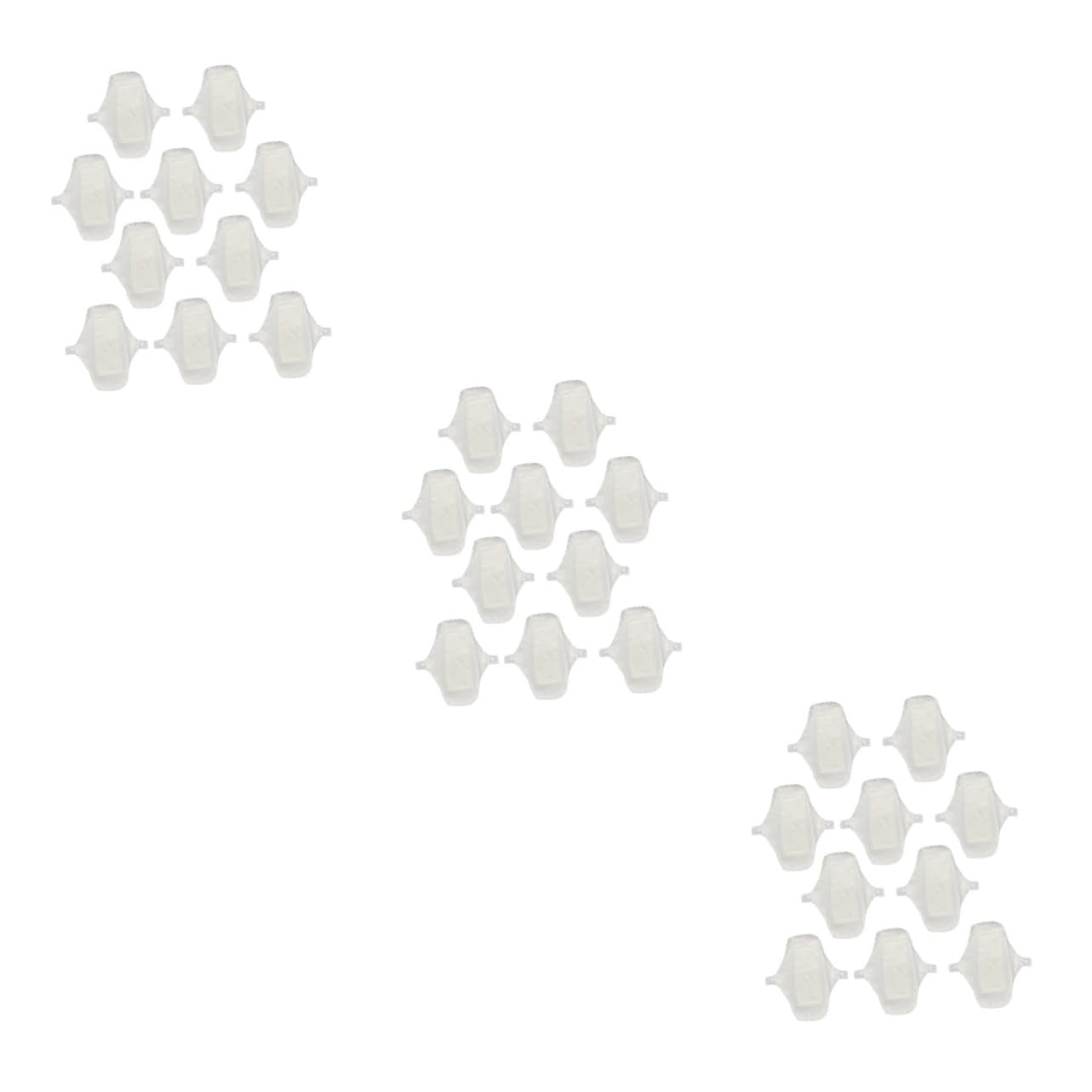 Didiseaon Lot De 3 Protège-slips Hygiéniques Réutilisables Et Absorbants En Coton Pour Femmes Et Filles Pour Les Règles Pour Les Anniversaires Noël Le Nouvel An 10 Pièces X 3