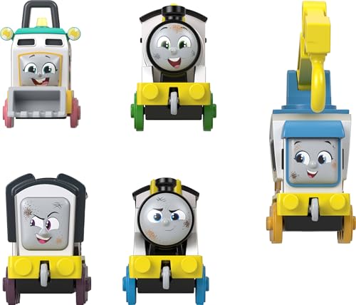 Thomas & Friends Diecast Vehicle Set Construction Crew 5 Push-Along Toy Train Engines for Preschool Kids Ages 3+ Years by THOMAS & FRIENDS - Image 4