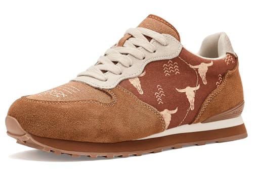 ROPER Womens Giddyup Longhorn White 9 Medium
