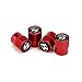 EVPRO Tire Valve Stem Caps 4 Pack Red Fit for Hyundai Accessories