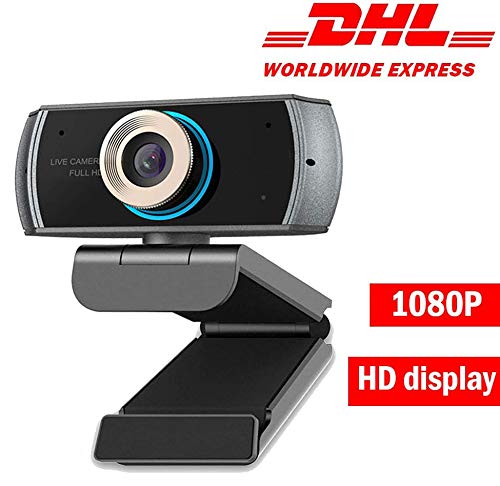 Full HD Webcam 1080p, Beauty Live Streaming Webcam, Computer Laptop Camera for OBS