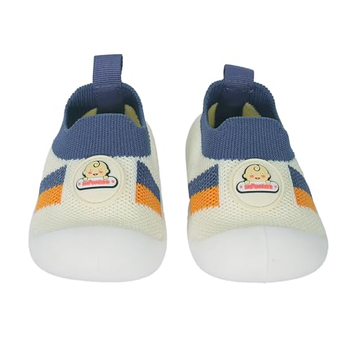 Image of Infantso Nano Stripe Anti-Skid Cotton Baby Socks Shoes