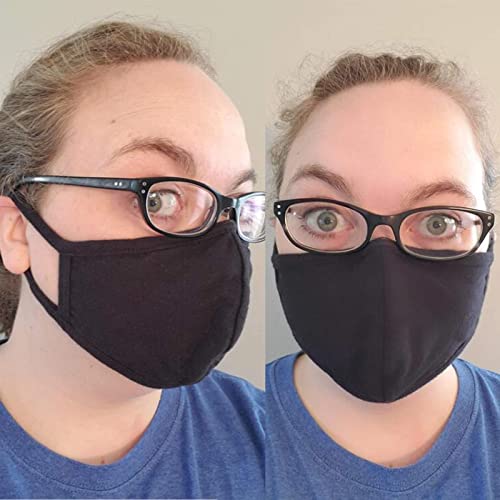 Comfso 5 Pack Reusable Washable Soft Face Masks With Nose Bridge Wire Breathable Dust Proof Cotton For Teens Boys Girls Adult Women Men Outdoor #TOP1