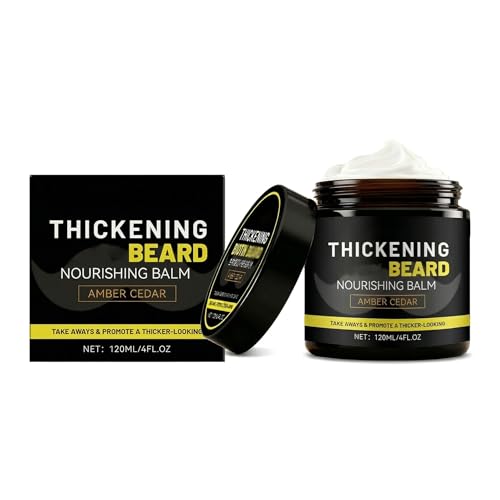 Bálsamo Para Barba Para Hombres, Cera De Barba, Balsamo Barba, Cuidado Ligero Y Profundo, Cera Para Barba, Estiliza, Fortalece Y Suaviza Las Barbas Y Bigotes, Regalos Para Hombre 120 ML